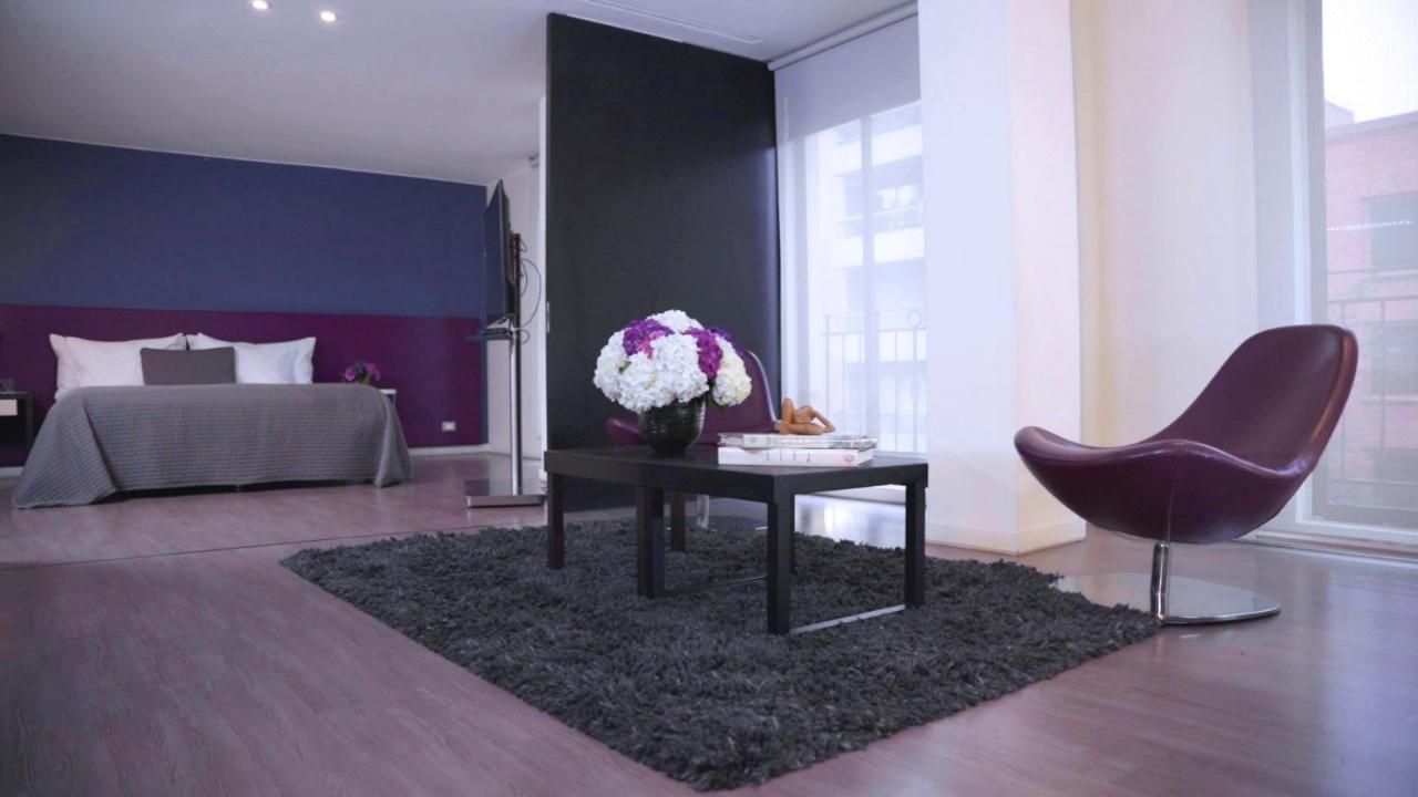 Central Apartamentos Bogotá Exteriör bild