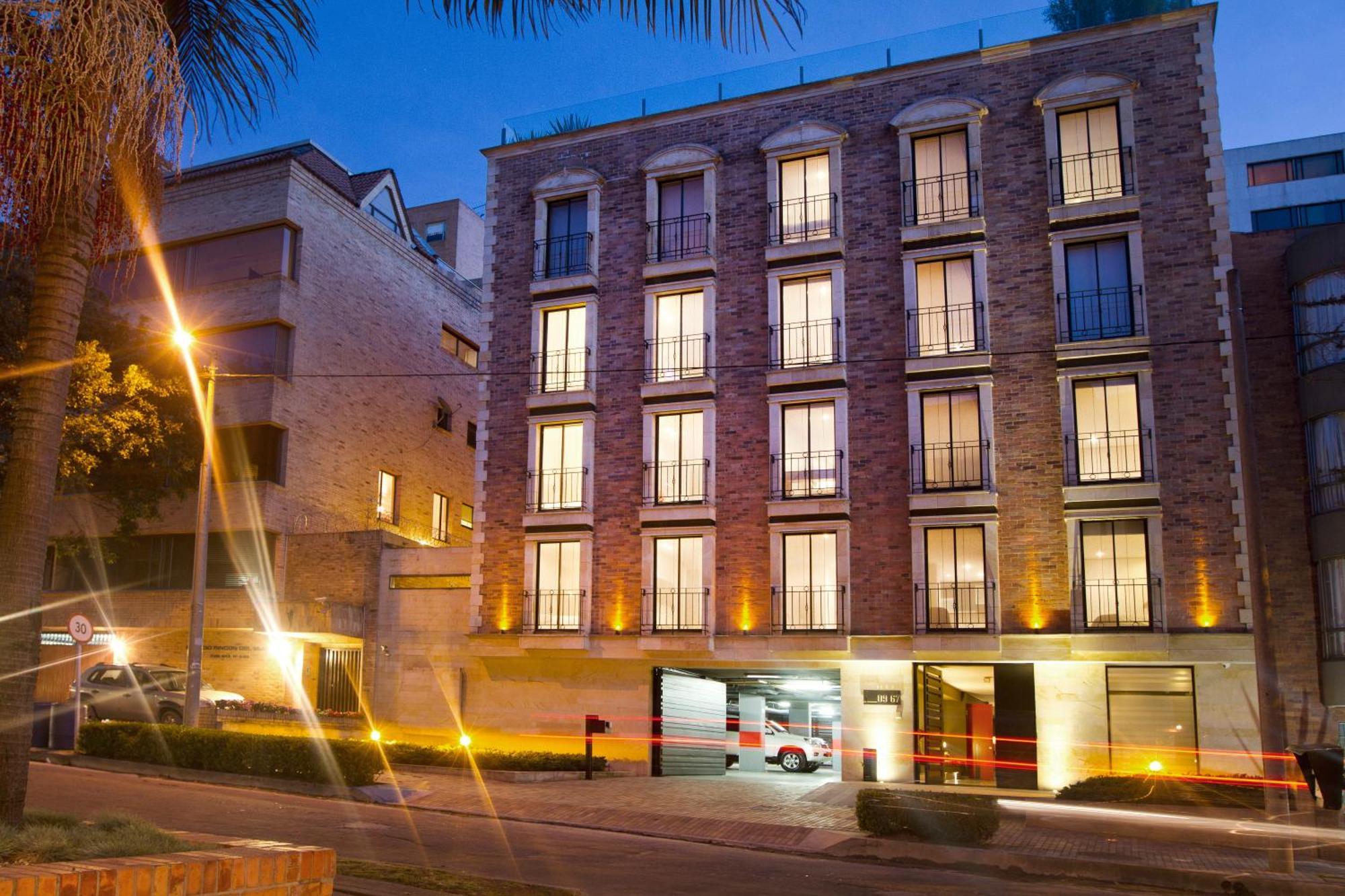 Central Apartamentos Bogotá Exteriör bild
